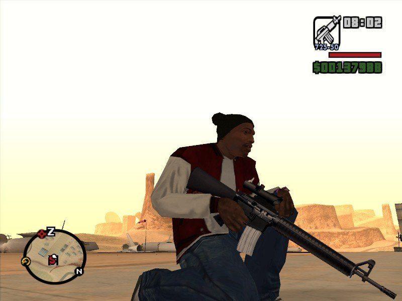 Alteração de áreas de gangues e suas armas v1.1 para GTA San Andreas