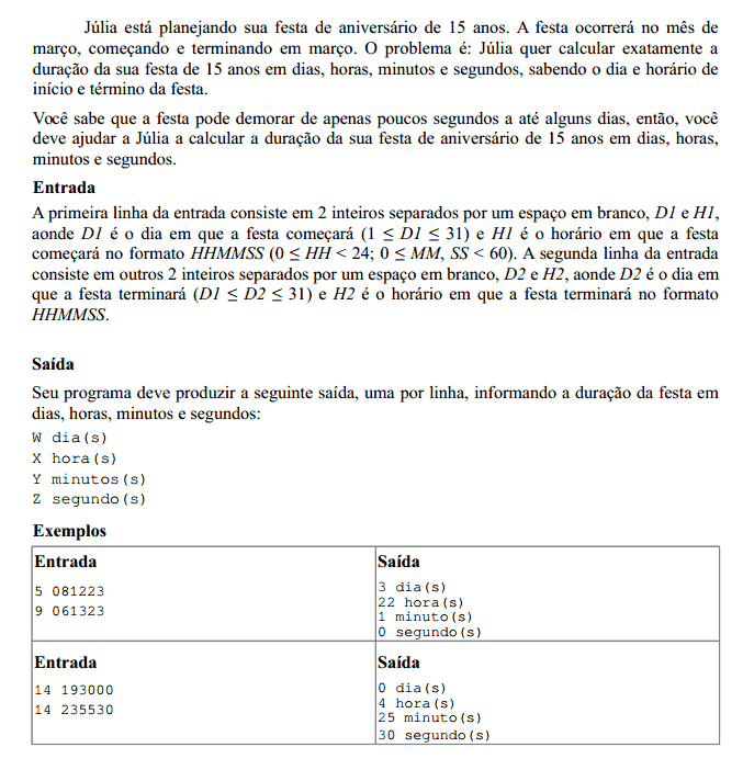 quantos segundos tem ha em 1 mês de 30 dias 