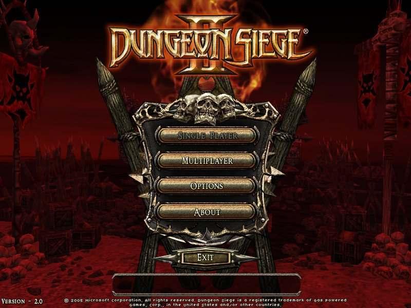 Dungeon Siege II PC Game 2005 Microsoft Action RPG