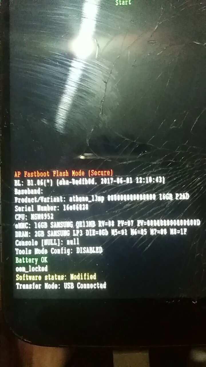 Moto G4 bricked