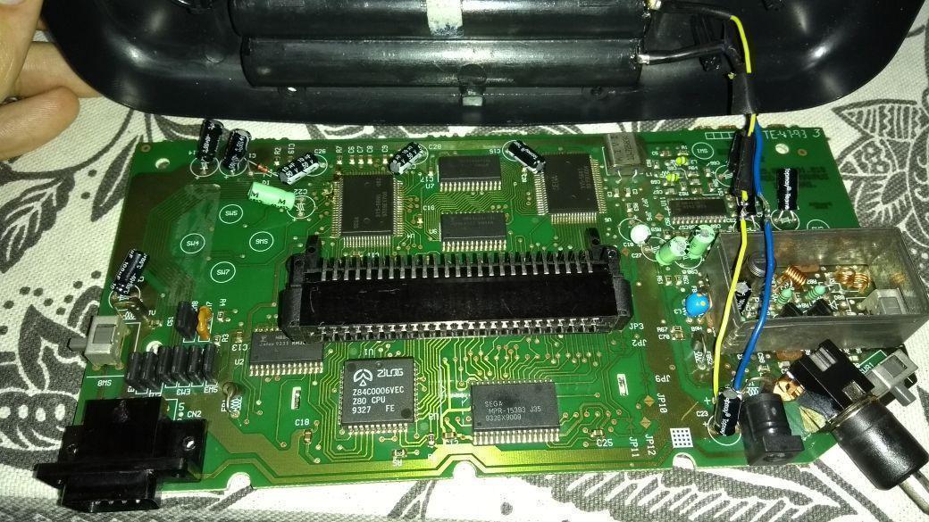 GamesCare - Master System com som fm, placa propria