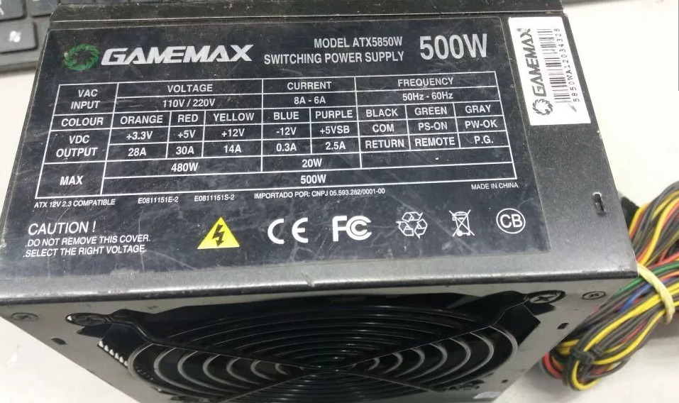 Fonte Gamemax GM500 é boa ou bomba? - Fontes e energia - Clube do Hardware