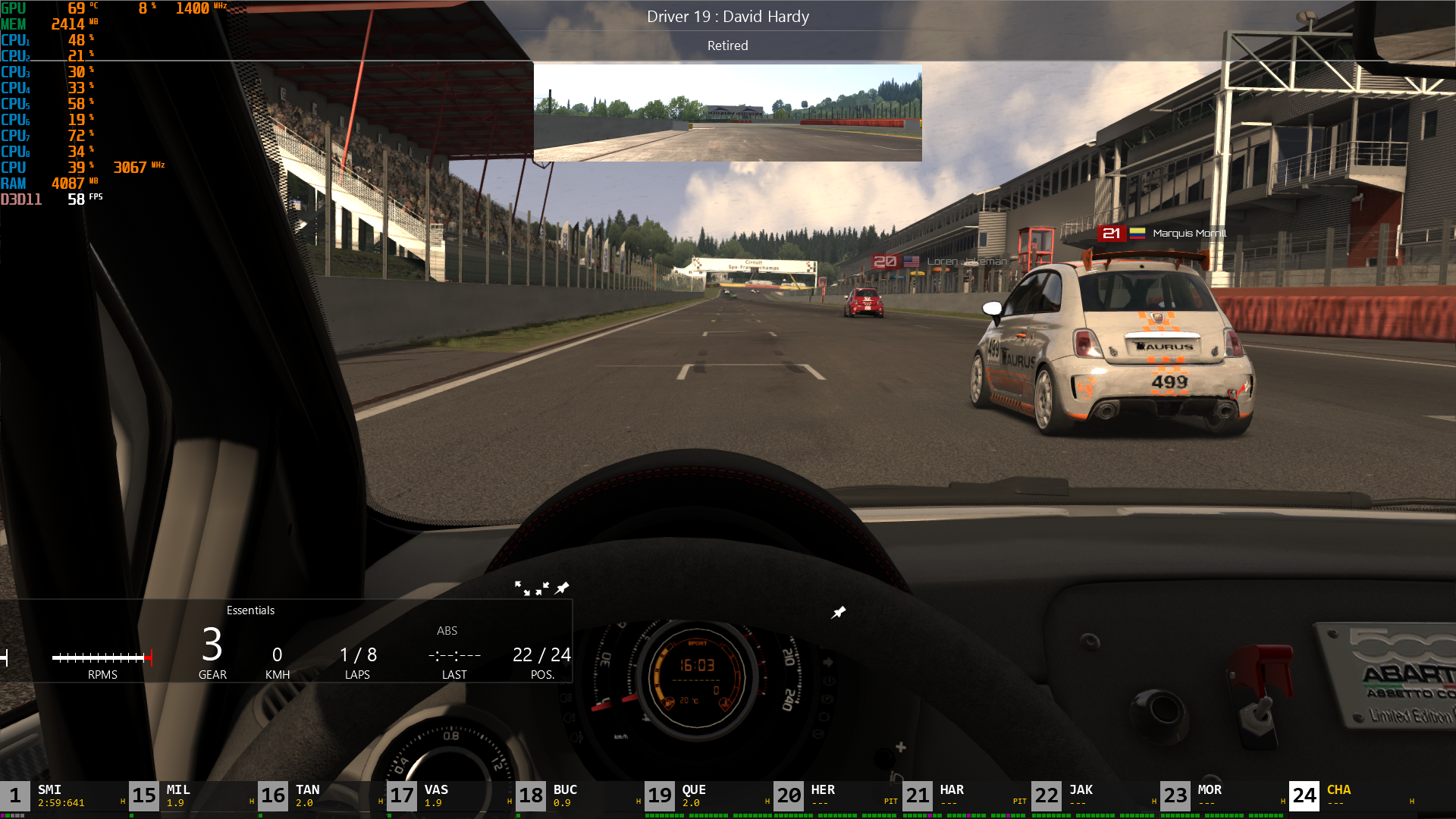 Teste Real em PC Fraco - Grid Autosport, roda ou não roda? 