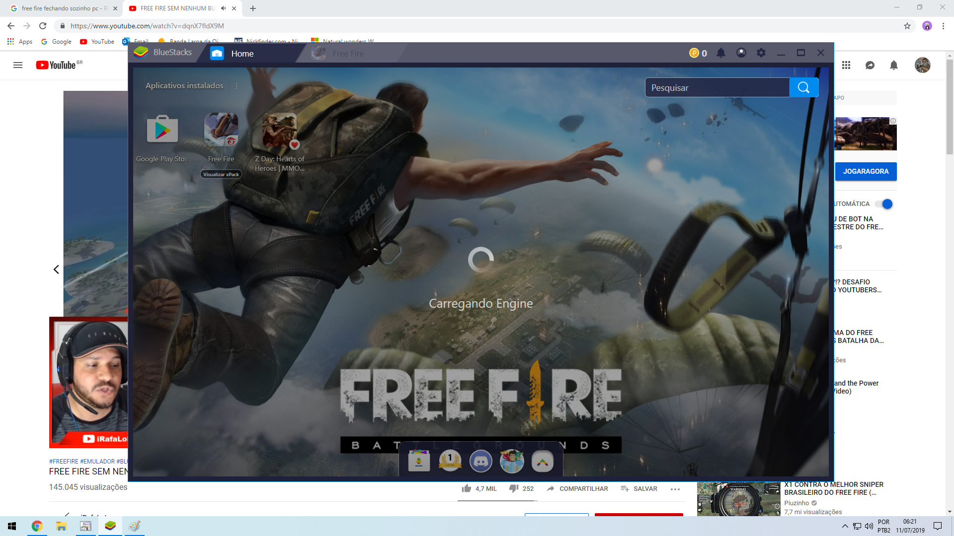 Free Fire não abre: jogo fica somente carregando - Free Fire Club