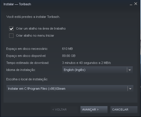 Não consigo criar uma pasta da Steam no HD - Iniciantes - Diolinux Plus