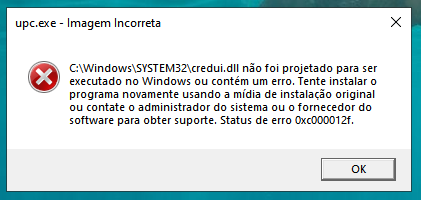 ERRO 0xc000012f - Microsoft Community