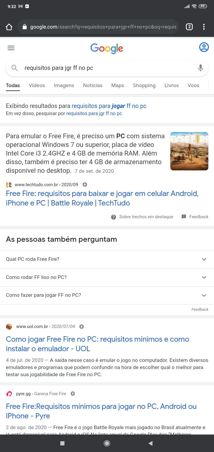 FREE FIRE PRA PC SEM EMULADOR - FREE FIRE NO GOOGLE CHROME 