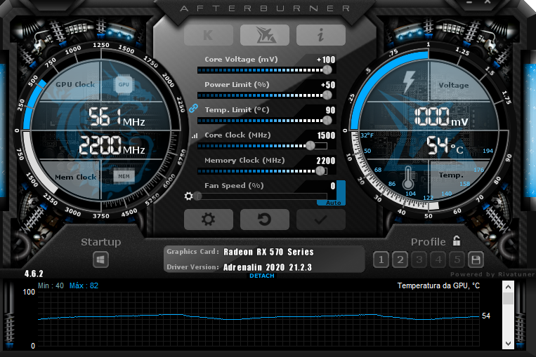 Overclock amd rx 2025 570