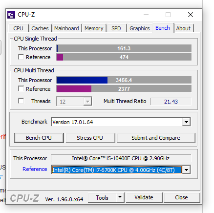 i5 10400F baixa performance em single thread - Problemas de desempenho -  Clube do Hardware