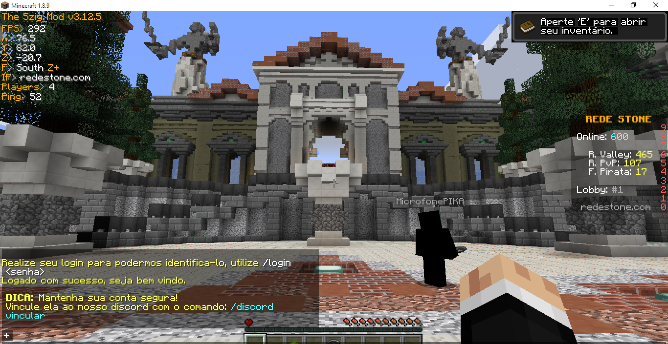 REDE STONE - MINECRAFT SERVER