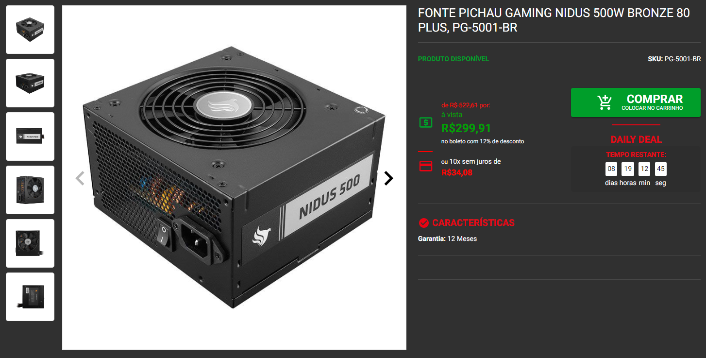 Fonte Gamemax GM500 é boa ou bomba? - Fontes e energia - Clube do Hardware