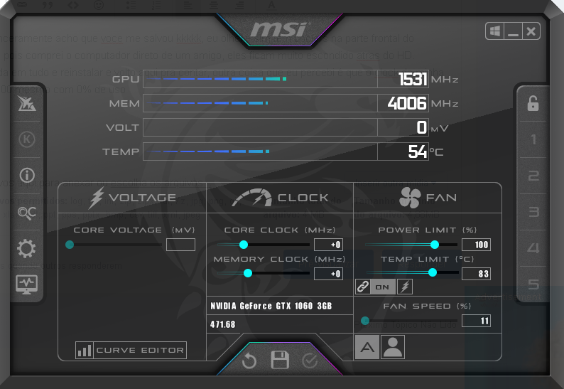 CPU e GPU com folga, mas o jogo permanece com baixos fps. - Problemas de  desempenho - Clube do Hardware