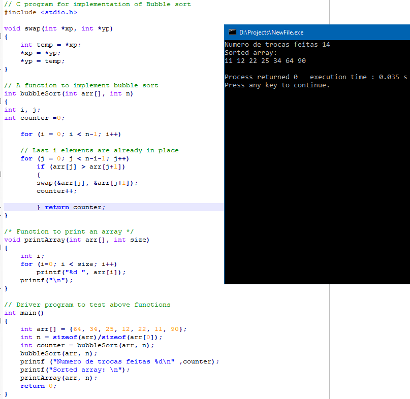 Gráfico para comparação de algoritmos - C/C#/C++ - Clube do Hardware