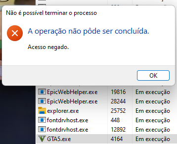 Não consigo instalar GTA V pelo instalador da Epic - Jogo não roda ou dá  erro - Clube do Hardware