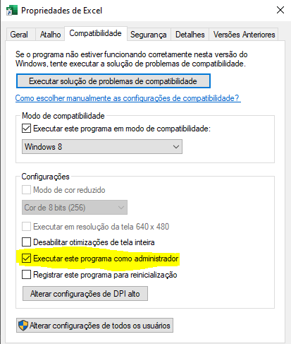 Executar programas sempre como administrador em qualquer usuário