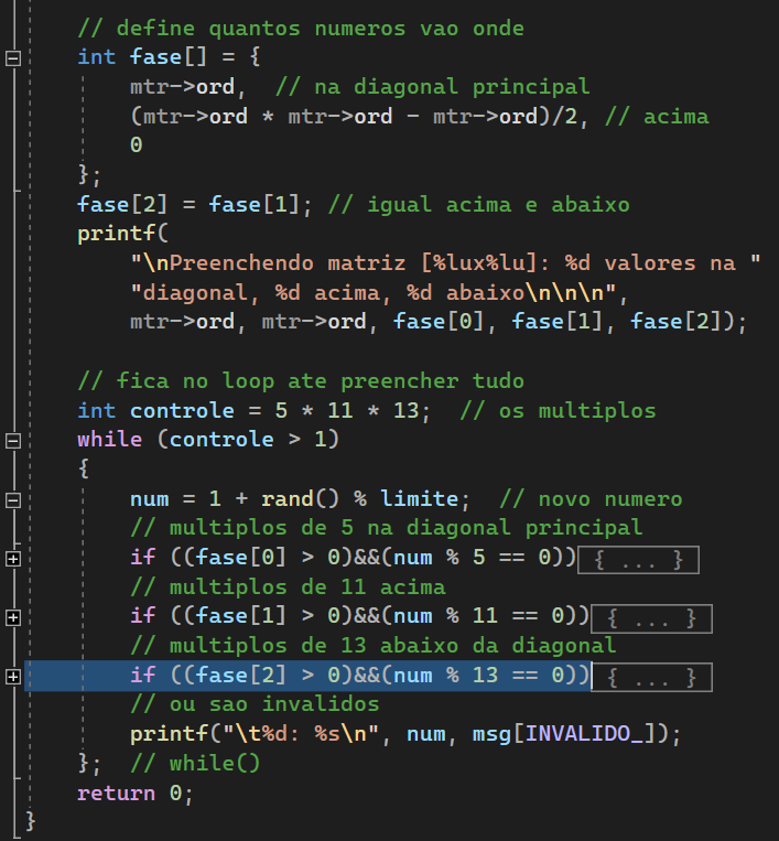 Impressão 5 maiores valores de uma matriz - Programação