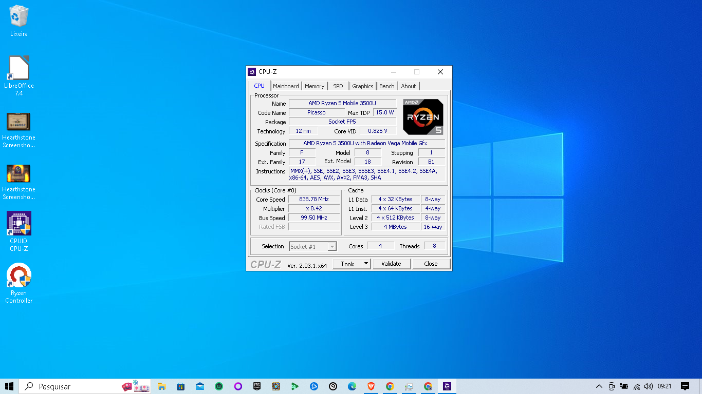 Ryzen 5 3500u vega online 8 vram
