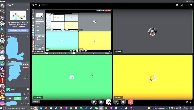 Como compartilhar tela no Discord em PC e celular