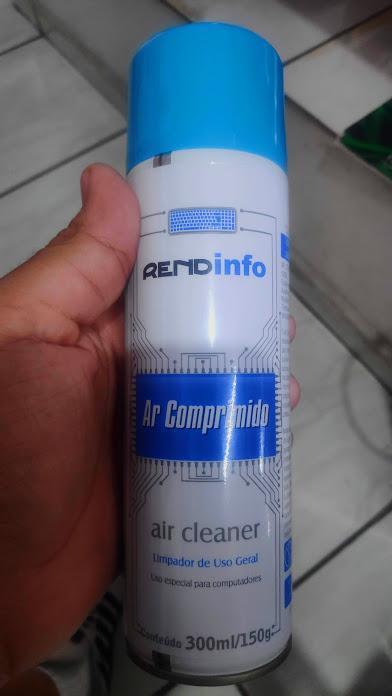 Limpeza de hardware com spray de ar comprimido - Outros problemas de  hardware - Clube do Hardware