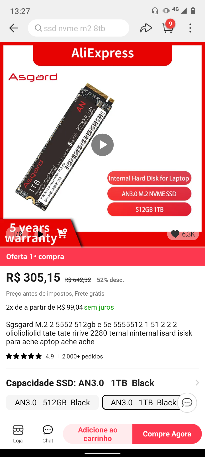 Aliexpress é confiável para placa de vídeo? - Recomendações de serviços e  lojas - Clube do Hardware