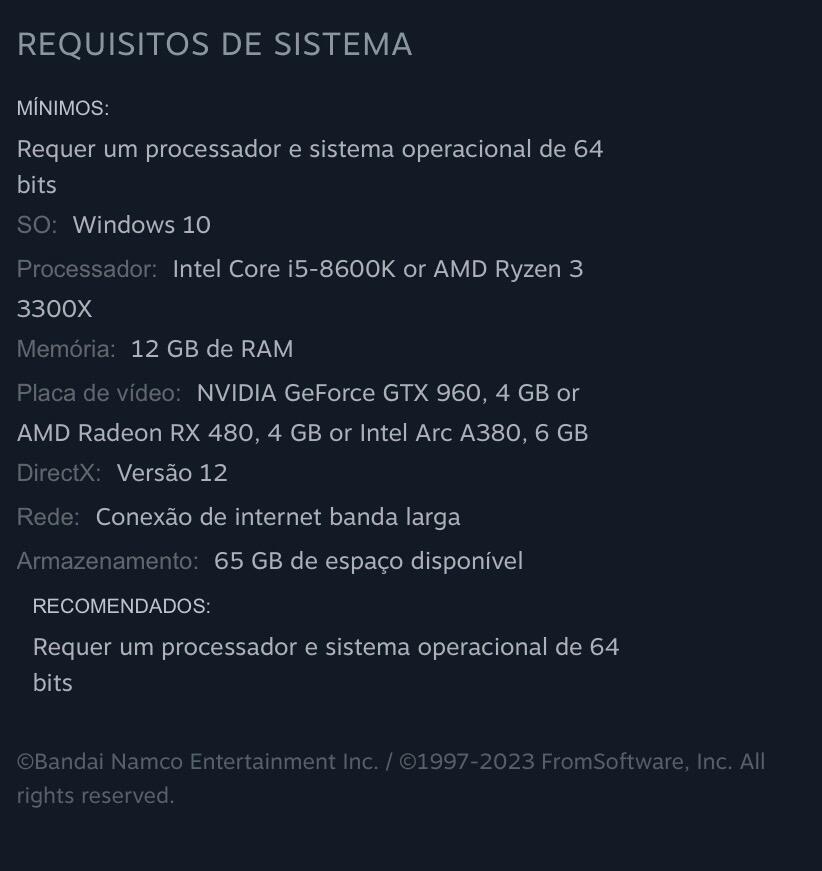 Quero montar meu primeiro pc do zero para jogar Armored core 6 - Montagem e  upgrade de computadores de mesa - Clube do Hardware