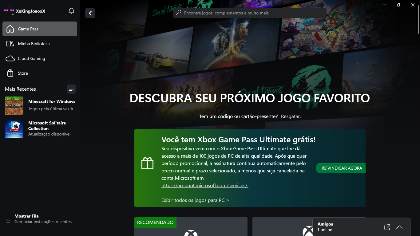 Associe-se ao Xbox Game Pass: Descubra seu próximo jogo favorito