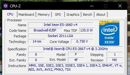 Gato por Lebre? Xeon 1660 v4 por 2667 v4? - Processadores Gato por Lebre? Xeon 1660 v4 por 2667 v4? - Processadores
