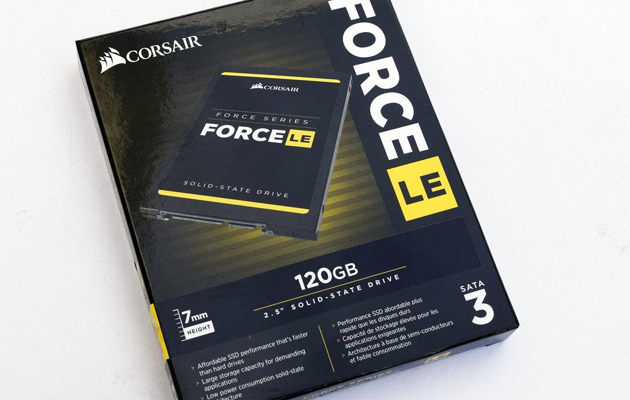 Teste do SSD Corsair Force LE de 120 GiB