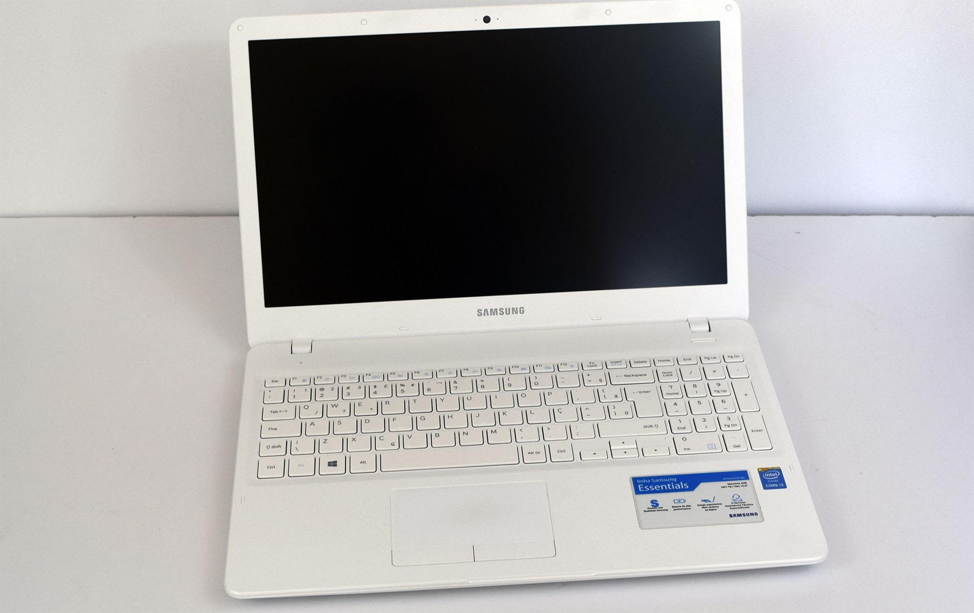 Teste do notebook Samsung Essentials E34