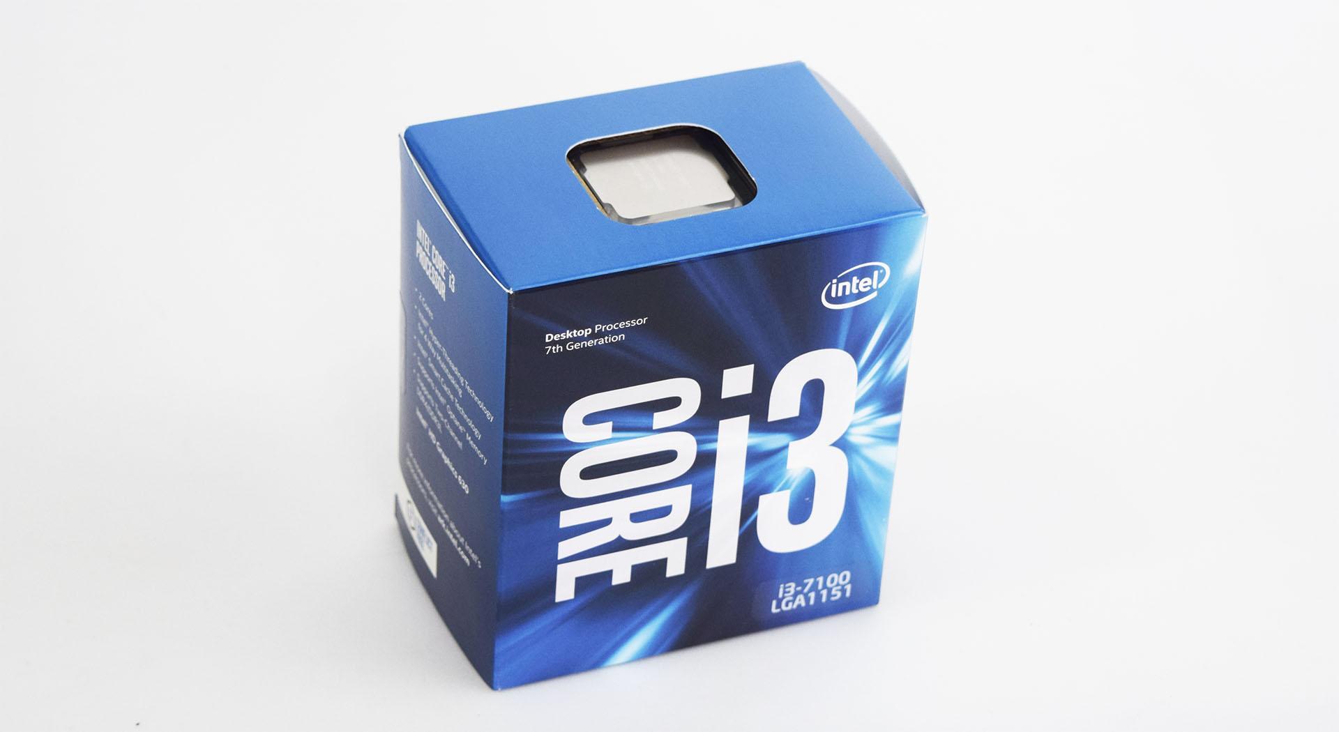 Teste do processador Core i3-7100