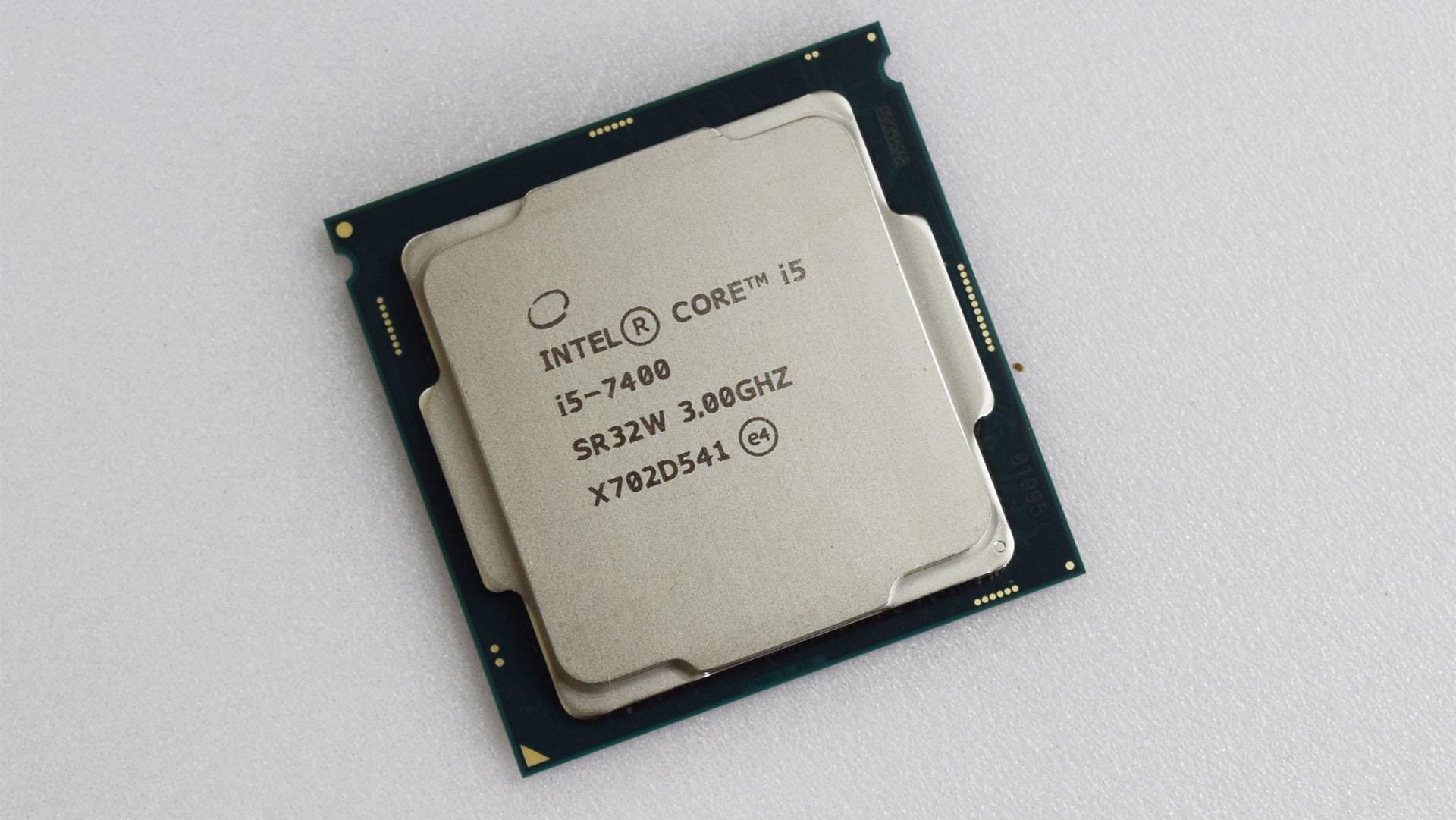Teste do processador Core i5-7400