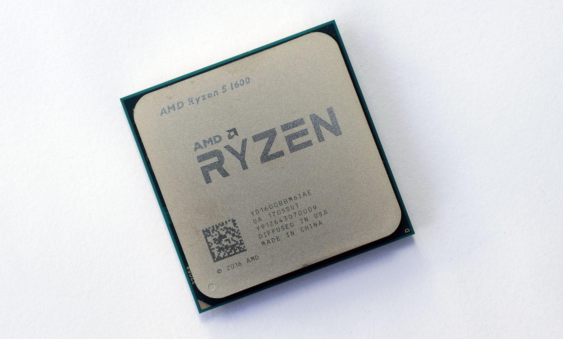 Teste do processador Ryzen 5 1600