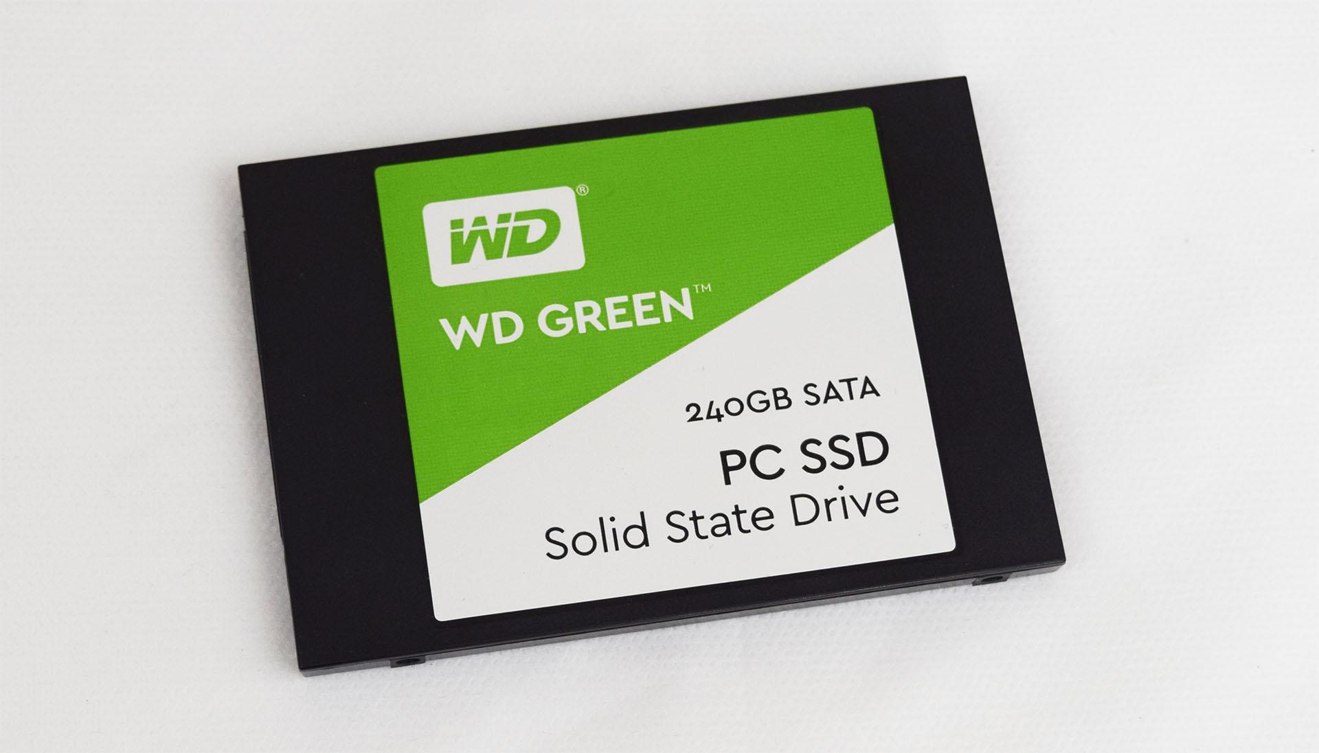 Teste do SSD WD Green de 240 GiB