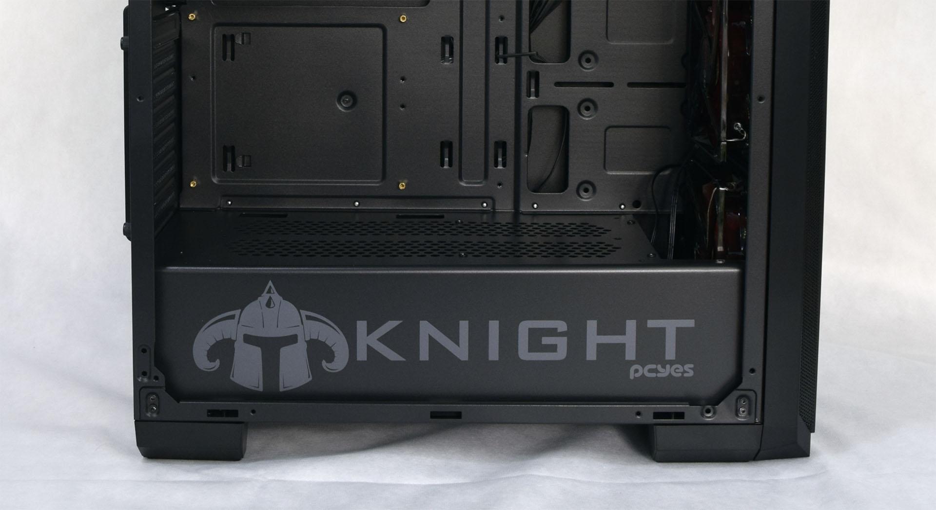 Teste do gabinete PCYES Knight