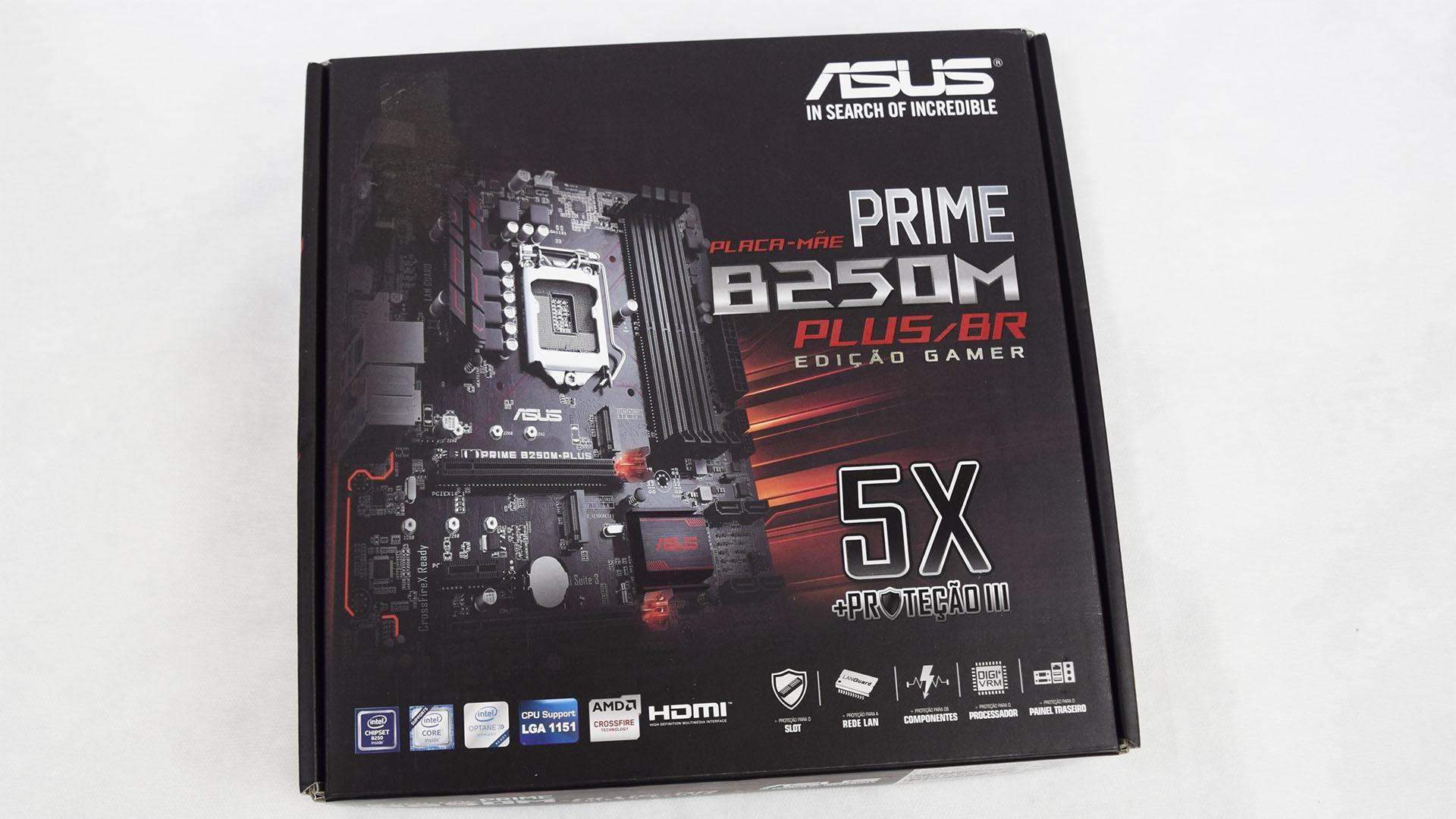 Placa-mãe ASUS PRIME B250M PLUS/BR