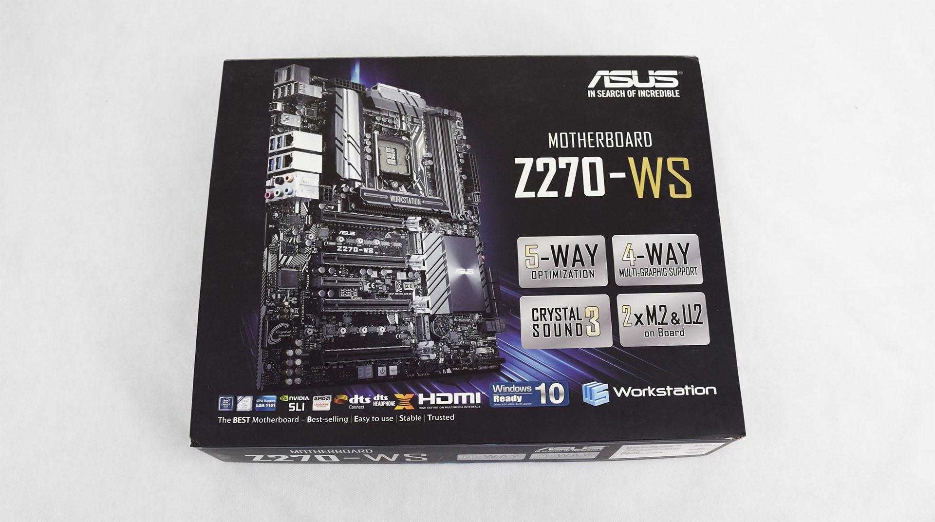 Placa-mãe ASUS Z270-WS