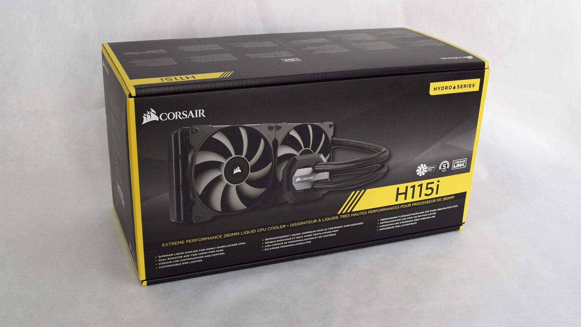 Teste do cooler Corsair H115i