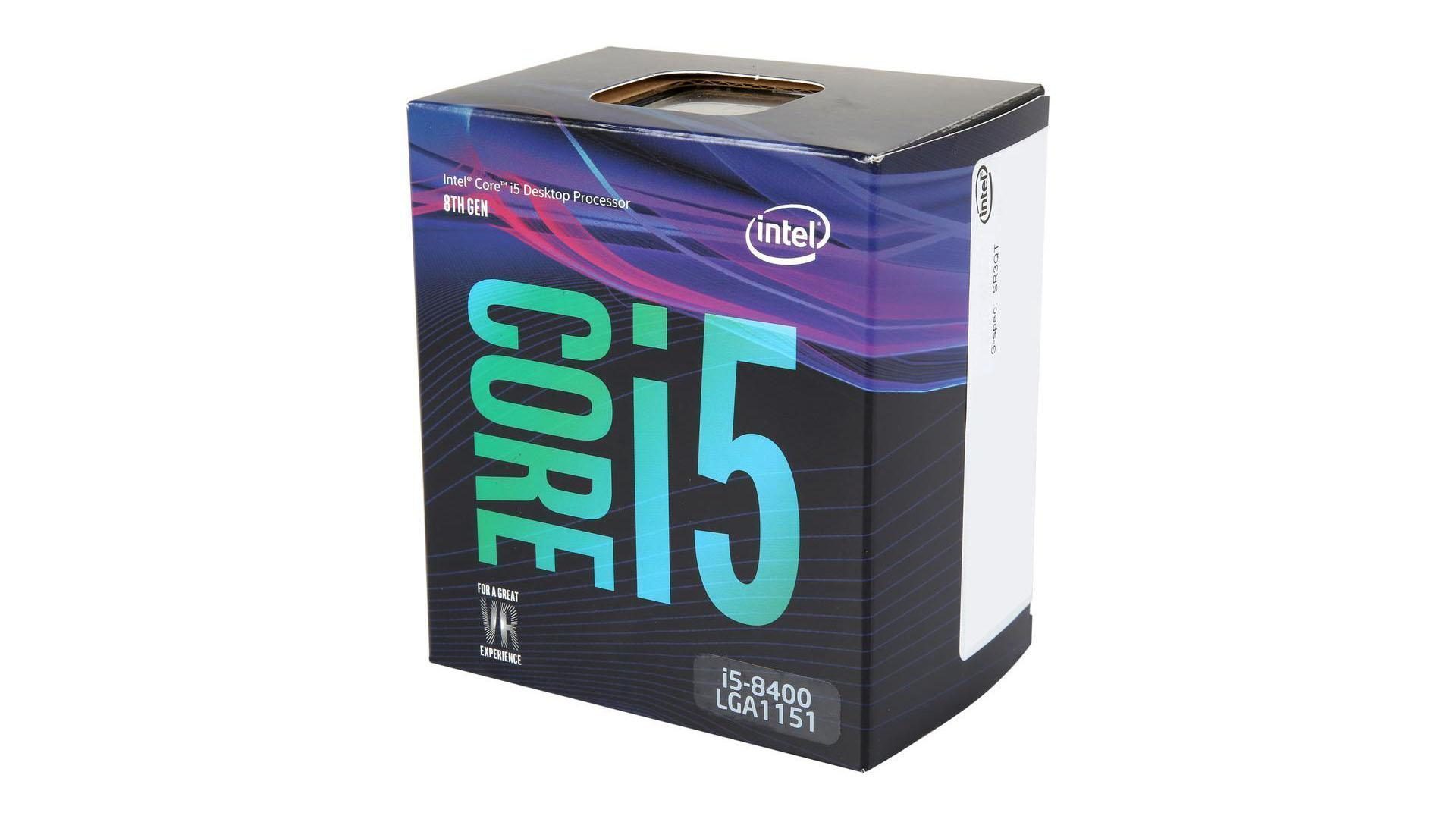 Teste do processador Core i5-8400