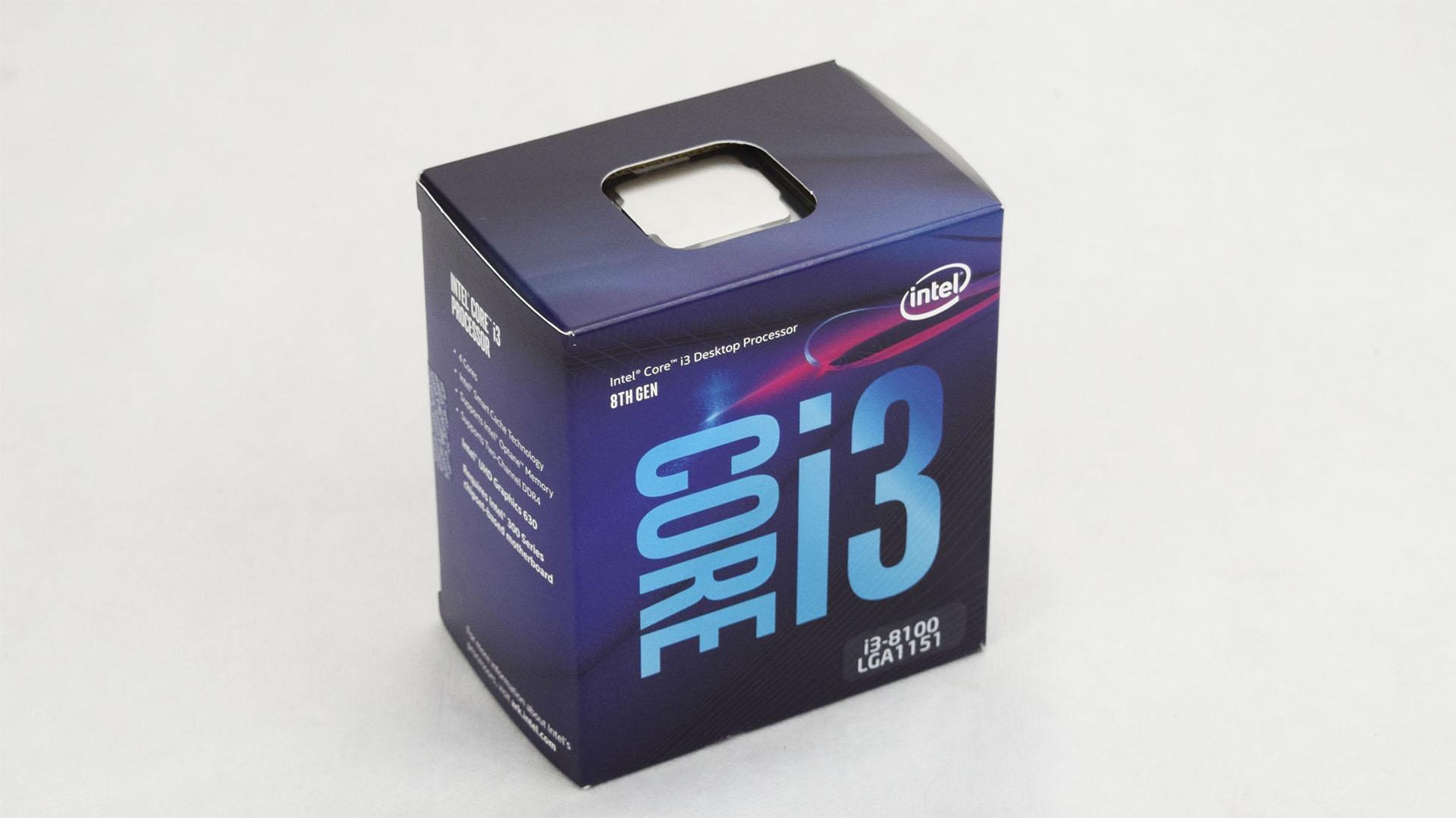 Teste do processador Core i3-8100