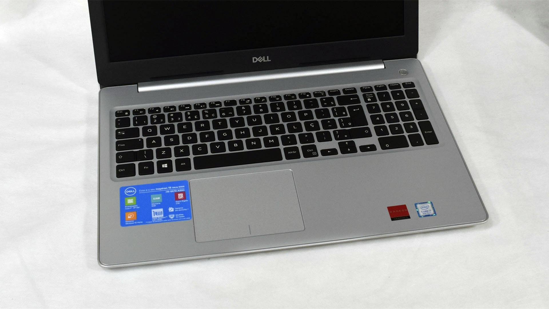 Teste do notebook Dell Inspiron 15 5000 (i15-5570-A30C)