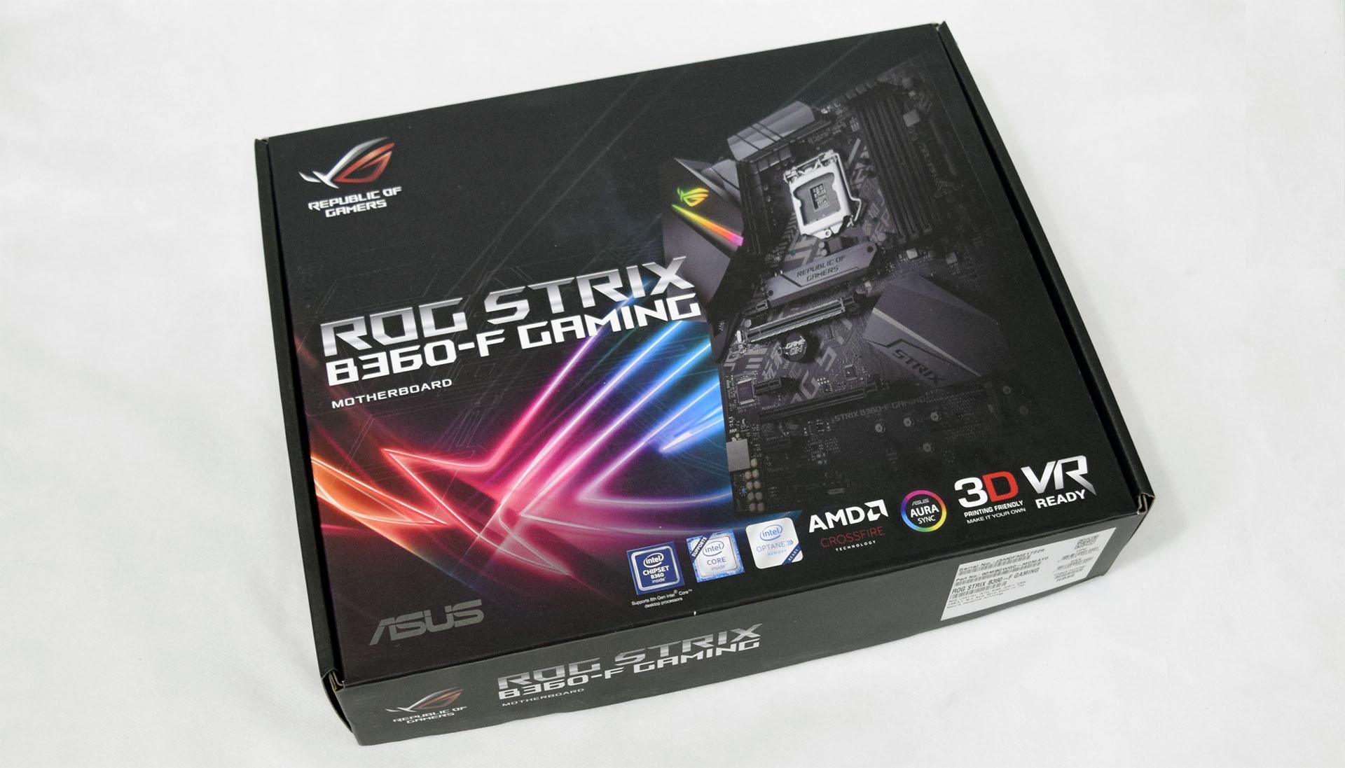 Placa-mãe ASUS ROG STRIX B360-F GAMING Placa-mãe ASUS ROG STRIX B360-F GAMING