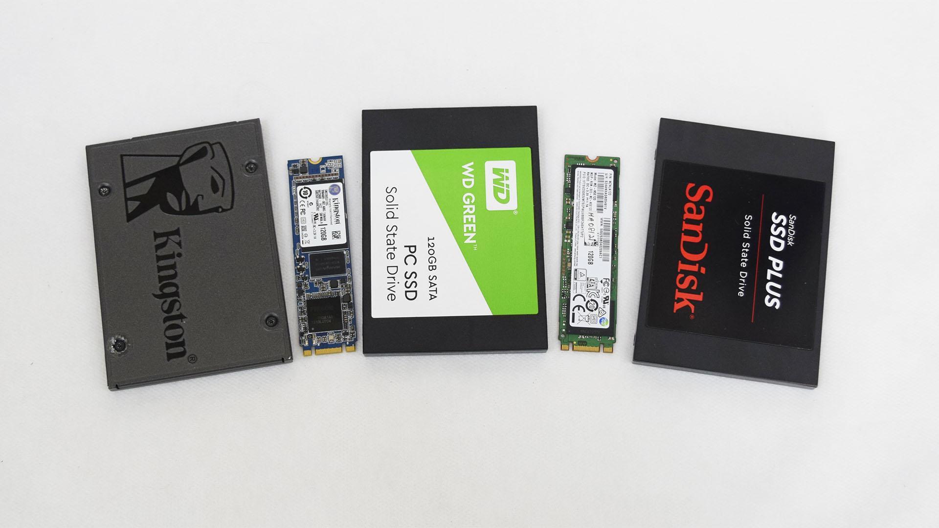 Qual o melhor SSD de 120 GiB do mercado? - maio/2018