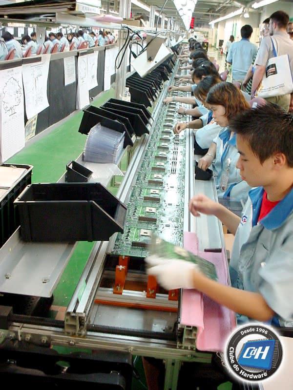 Visita a fábrica da Gigabyte em Nan-Ping, Taiwan