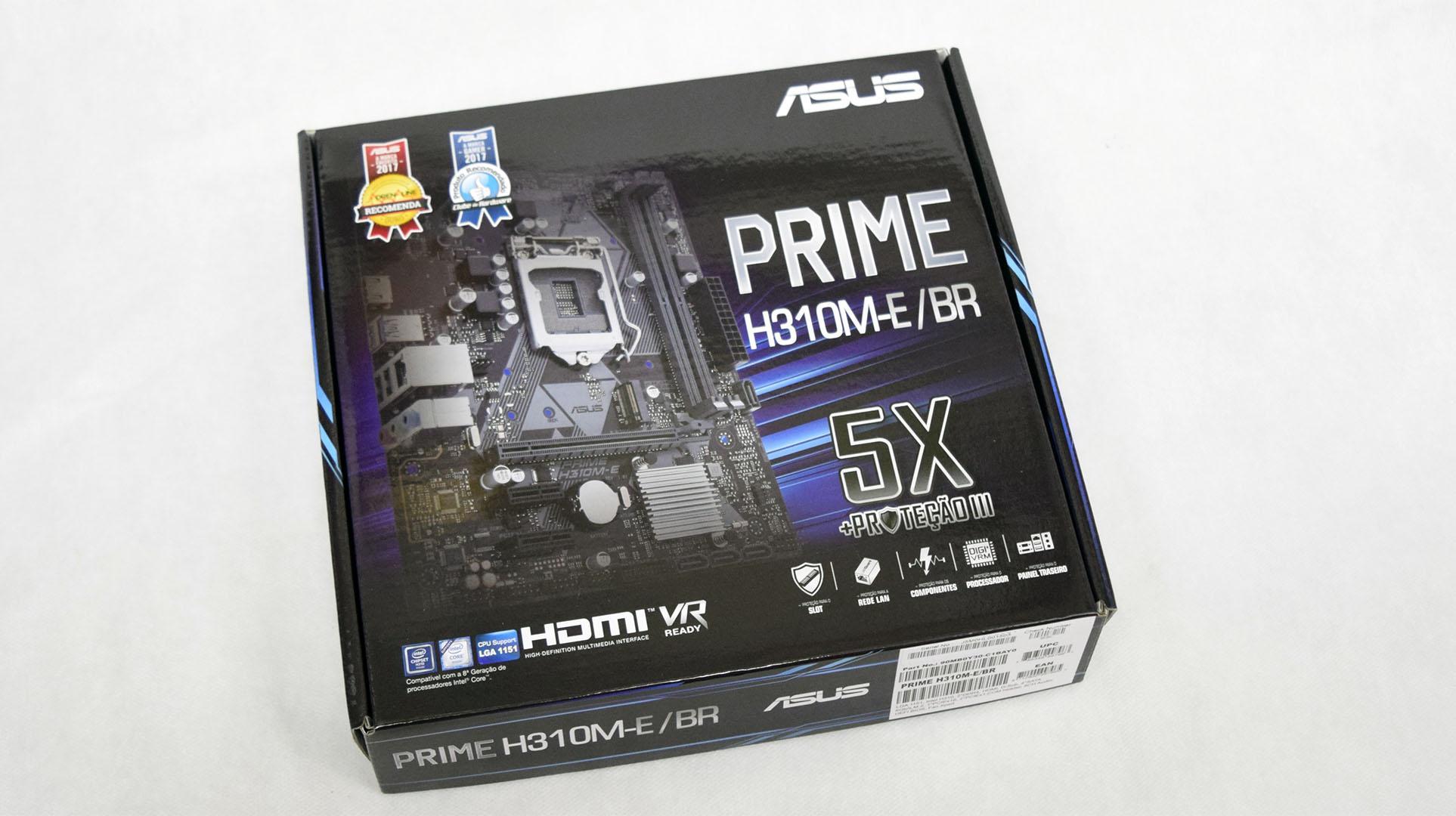 Placa-mãe ASUS PRIME H310M-E/BR