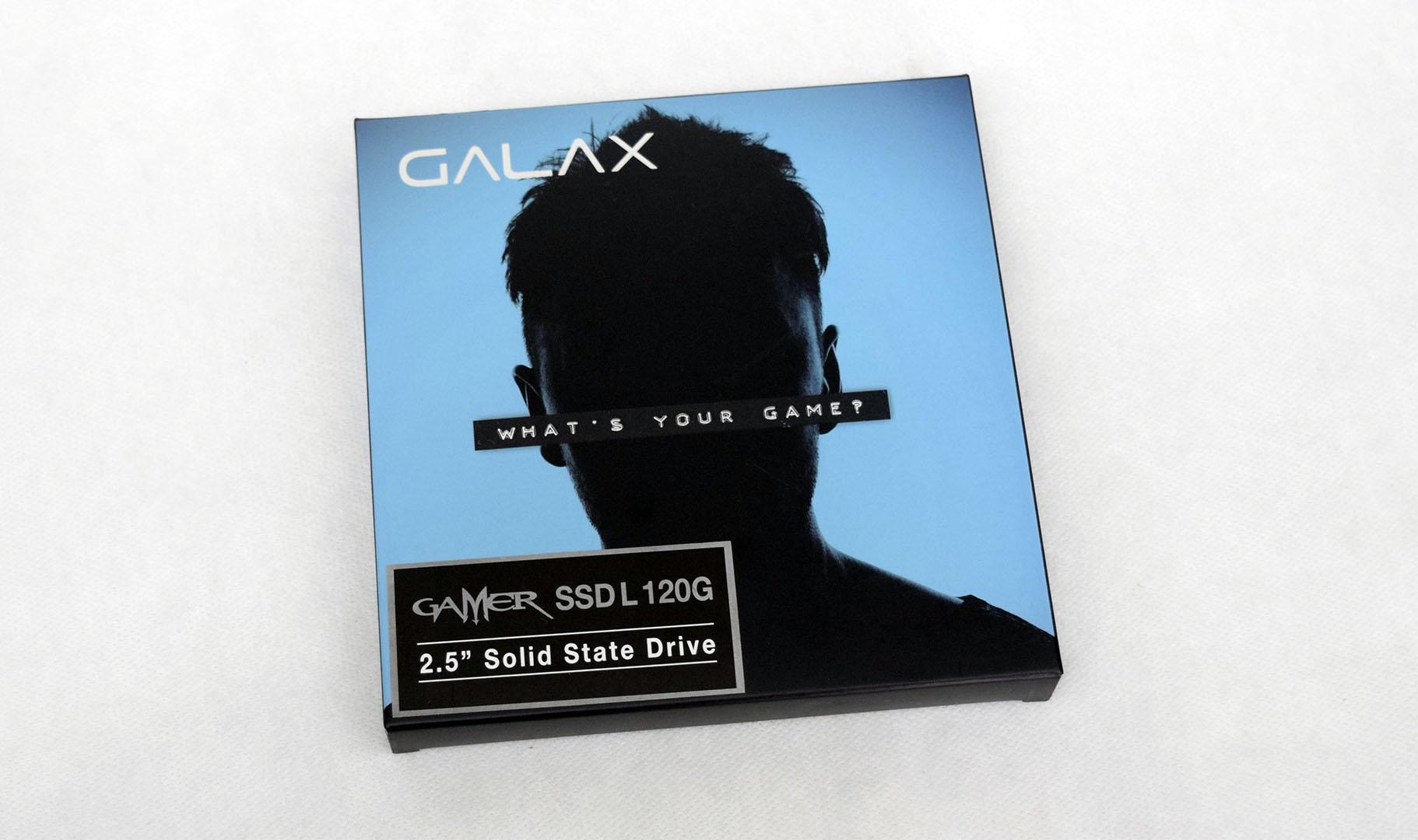 Teste do SSD GALAX GAMER L de 120 GiB