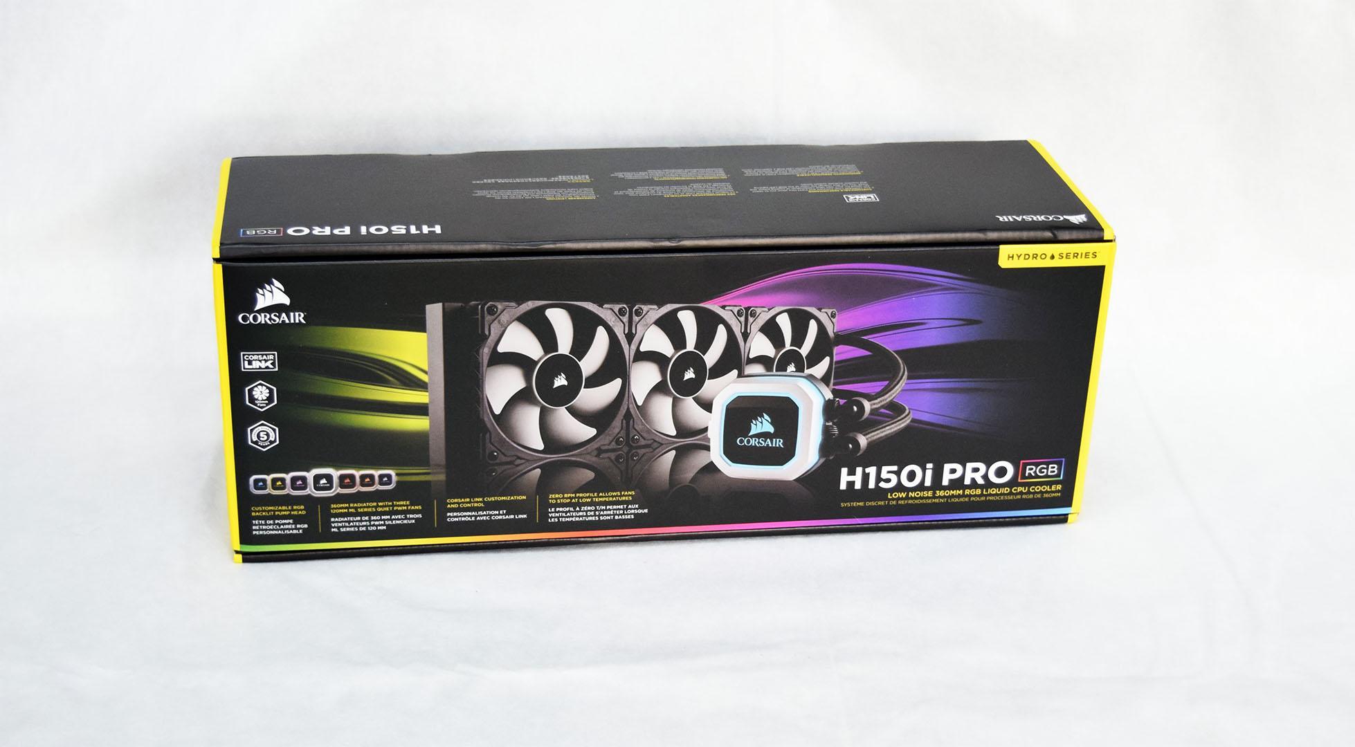 Teste do cooler Corsair H150i PRO RGB