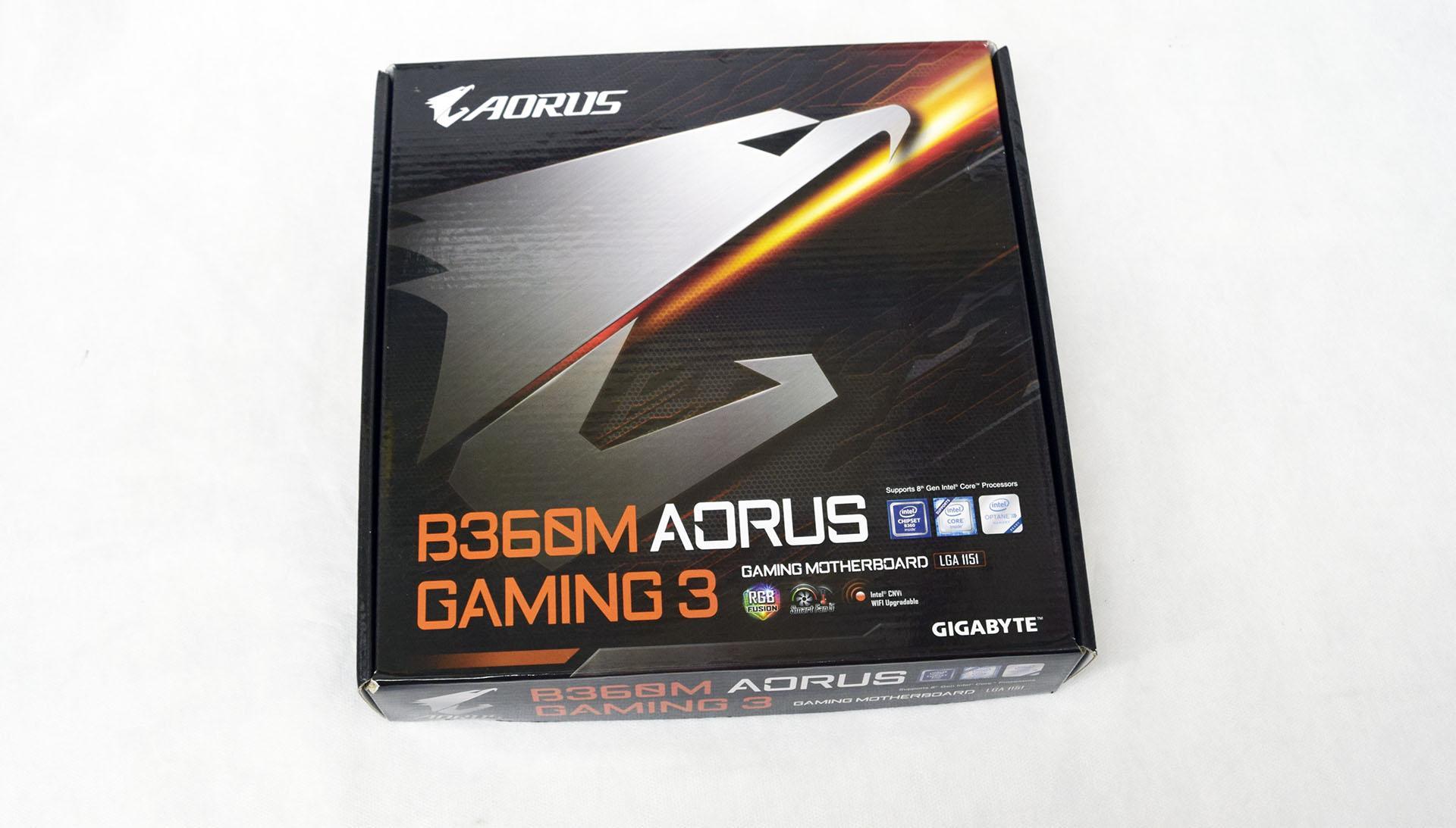 Placa-mãe Gigabyte B360M AORUS GAMING 3