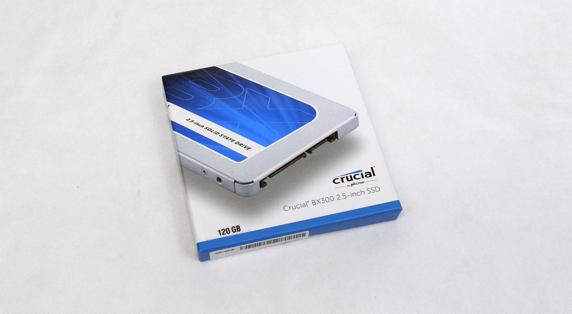 Teste do SSD Crucial BX300 de 120 GiB