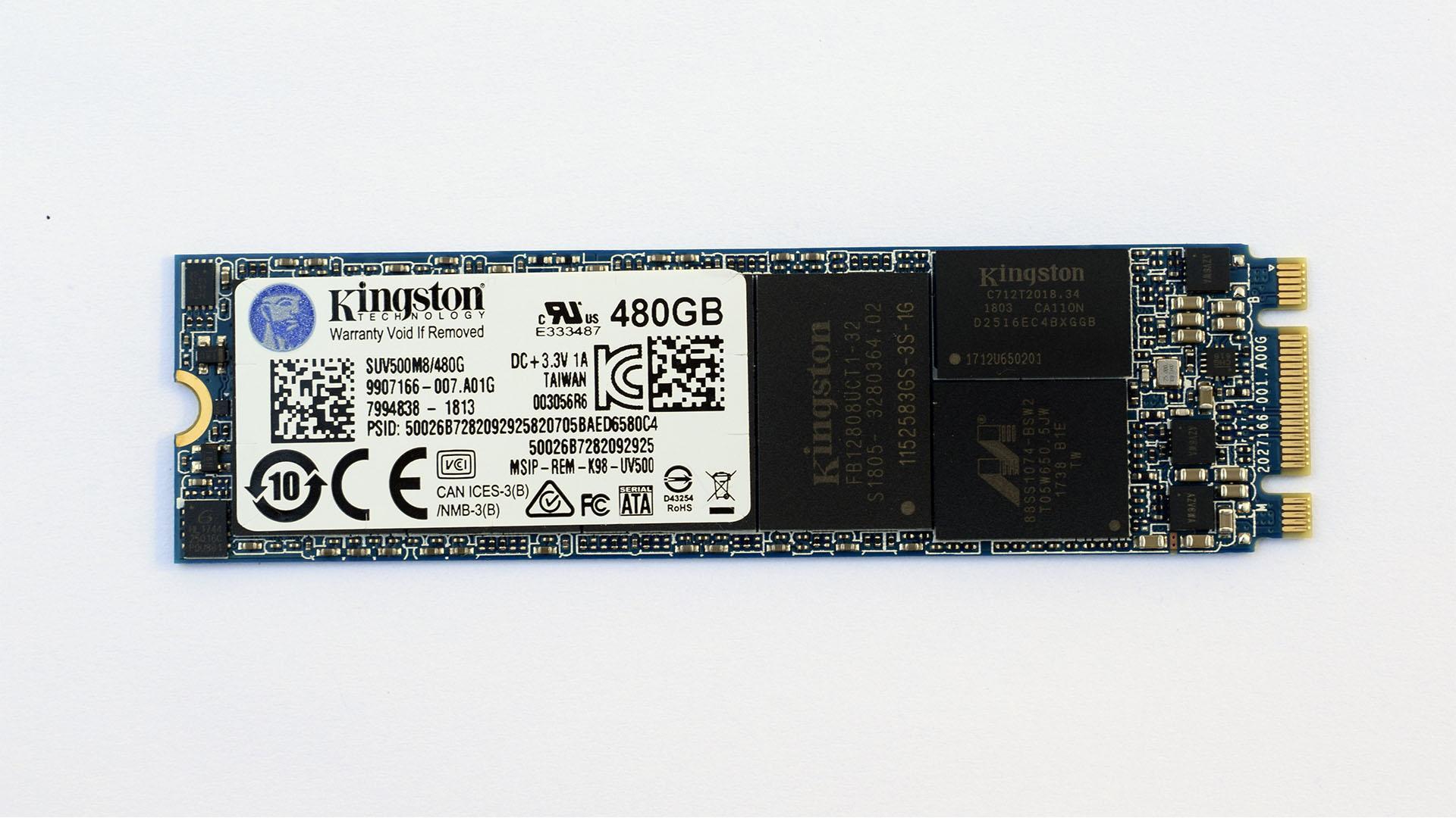 Teste do SSD Kingston UV500 de 480 GiB