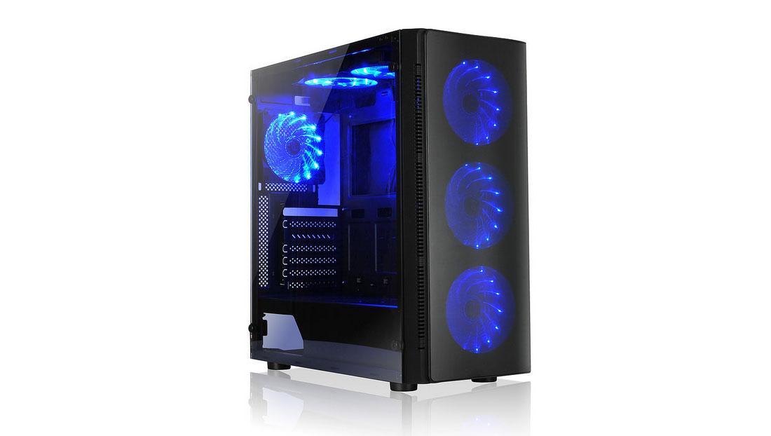 Teste do gabinete LIKETEC W1 Arct Blue